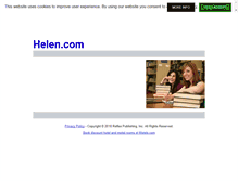 Tablet Screenshot of helen.com